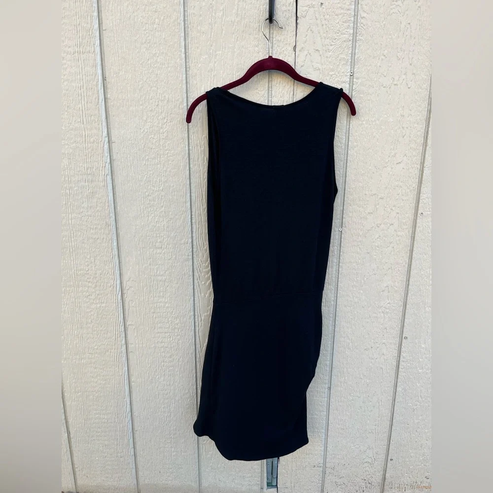 Monrow Super Soft V Dress Inca With Tie Women’s Size Small‎